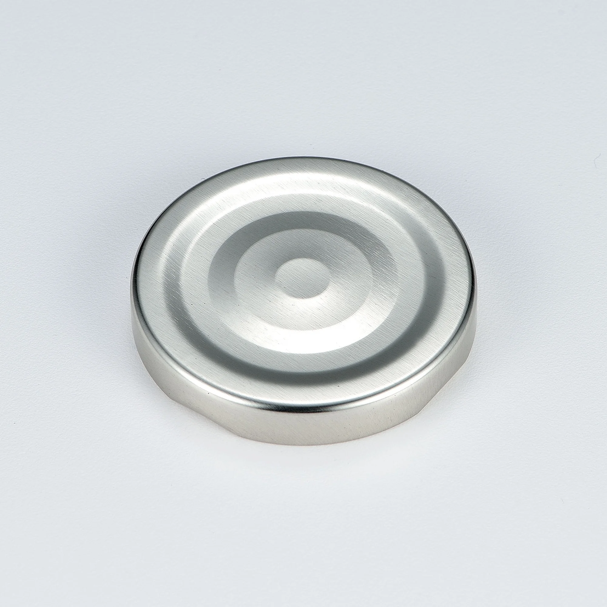 58mm safety button lids metal lug cap for glass jar