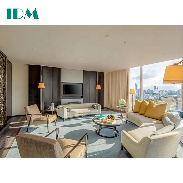 IDM-Y25  5 Star  Luxury Hotel Bed Room Commercial Modern Hotel Bedroom Furniture