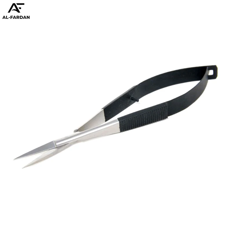 Eyebrow Scissors Multi Plasma Color Curved Sharp Blade High Quality Japanese Stainless Steel Private Label Beauty Spring Scissor