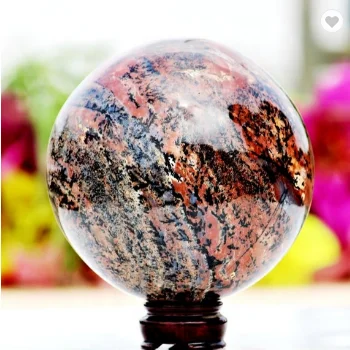 Sonoran Dendritic Jasper Rhyolite Stone Healing Metaphysical Power Aura Sphere Ball