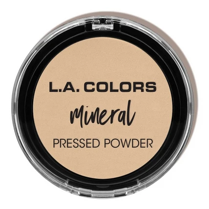 
Color For All Skin Type Makeup Daily Mineral Pressed Powder With Tan Beige Natural 