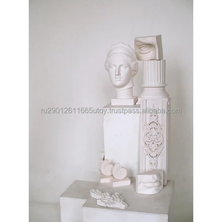 Top quality processed gypsum mix powder for sculpturing and molding, manufacturer prices, quality gypsum for sale