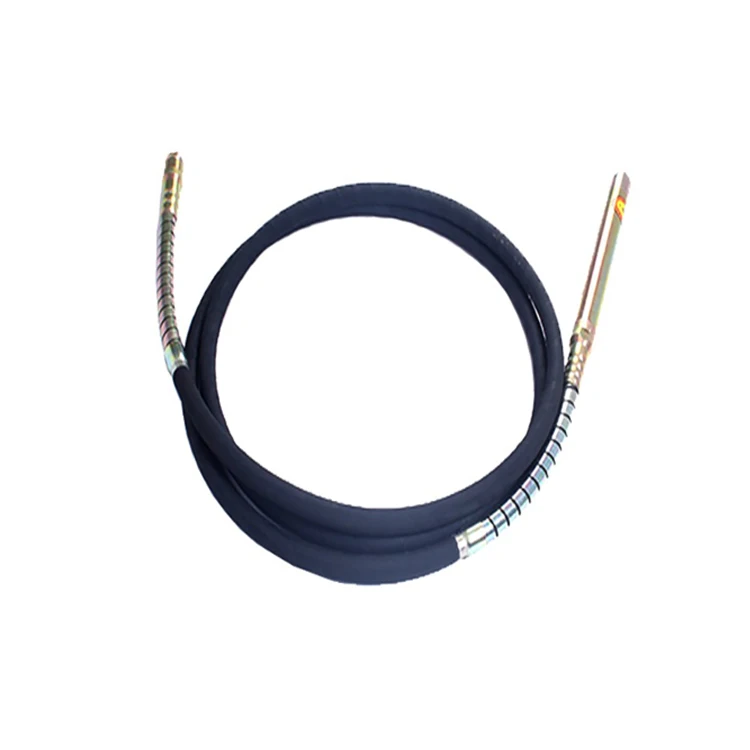 High Temperature Resistance and Anti Stretching Concrete Vibrator Shaft 45mm for Remove Bubbles on Concrete Pours