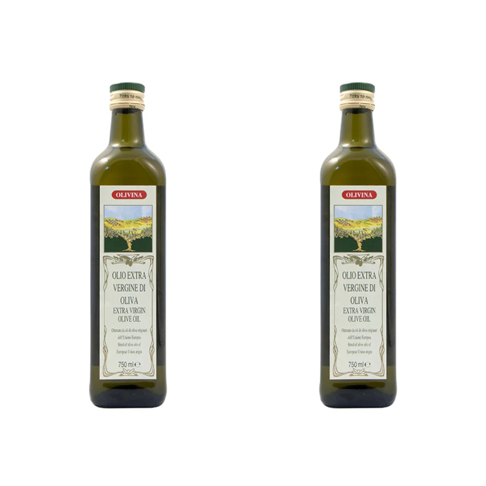 Pure Spanish Extra Virgin Olive Oil Glass Bottle 750ml