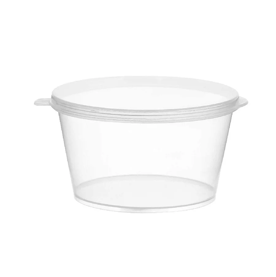 Пластиковый пищевой контейнер на вынос из