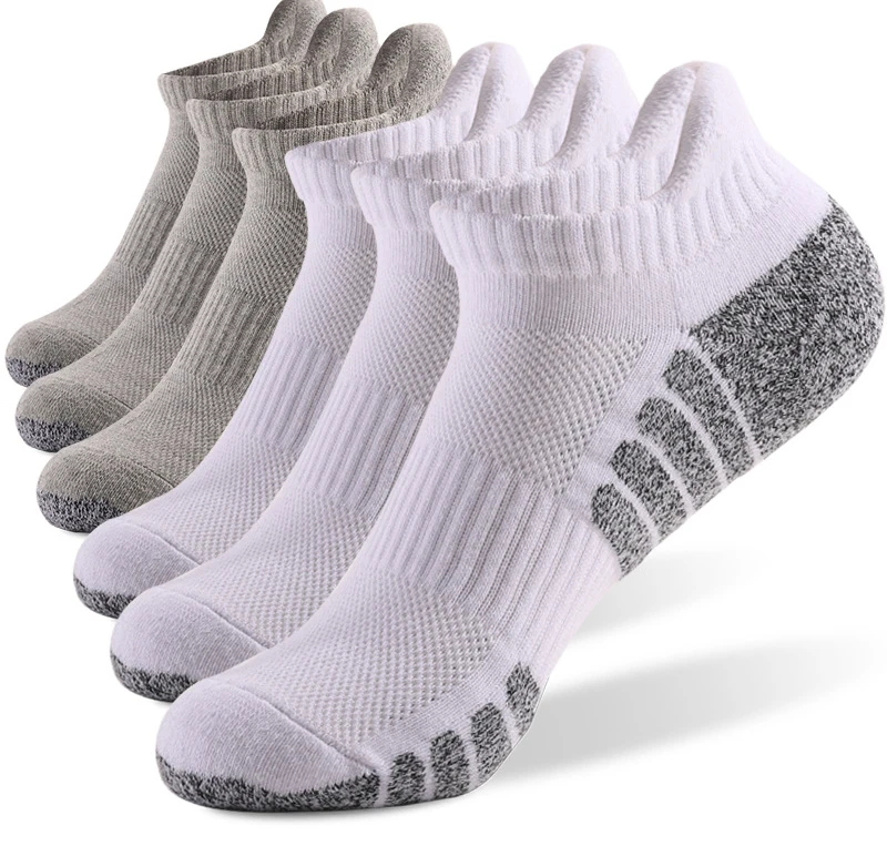 Fashion Cotton Men Solid Color Breathable Low Cut Short Ankle Sports Socks