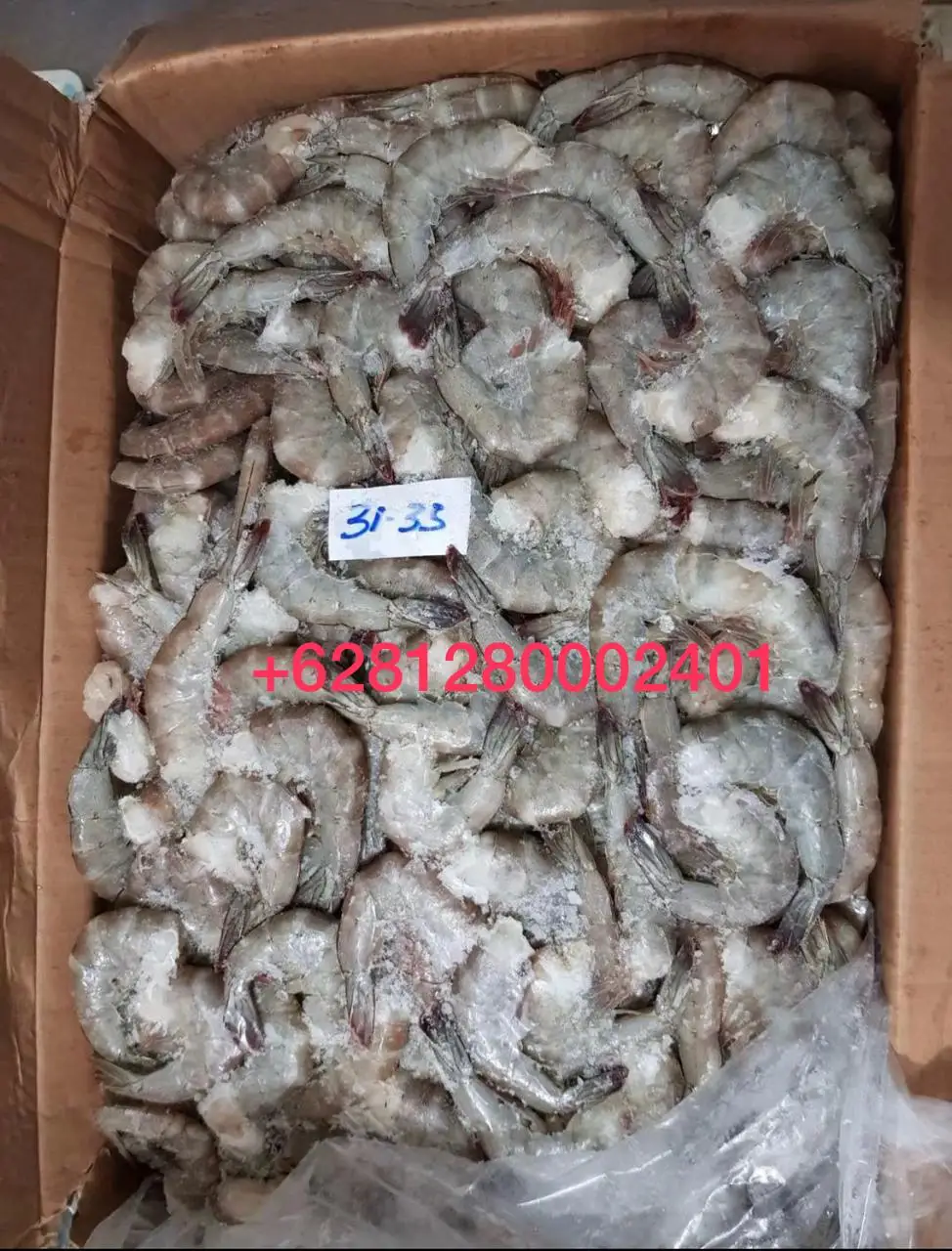 Замороженные белые креветки vannamei вкусные морепродукты замороженные