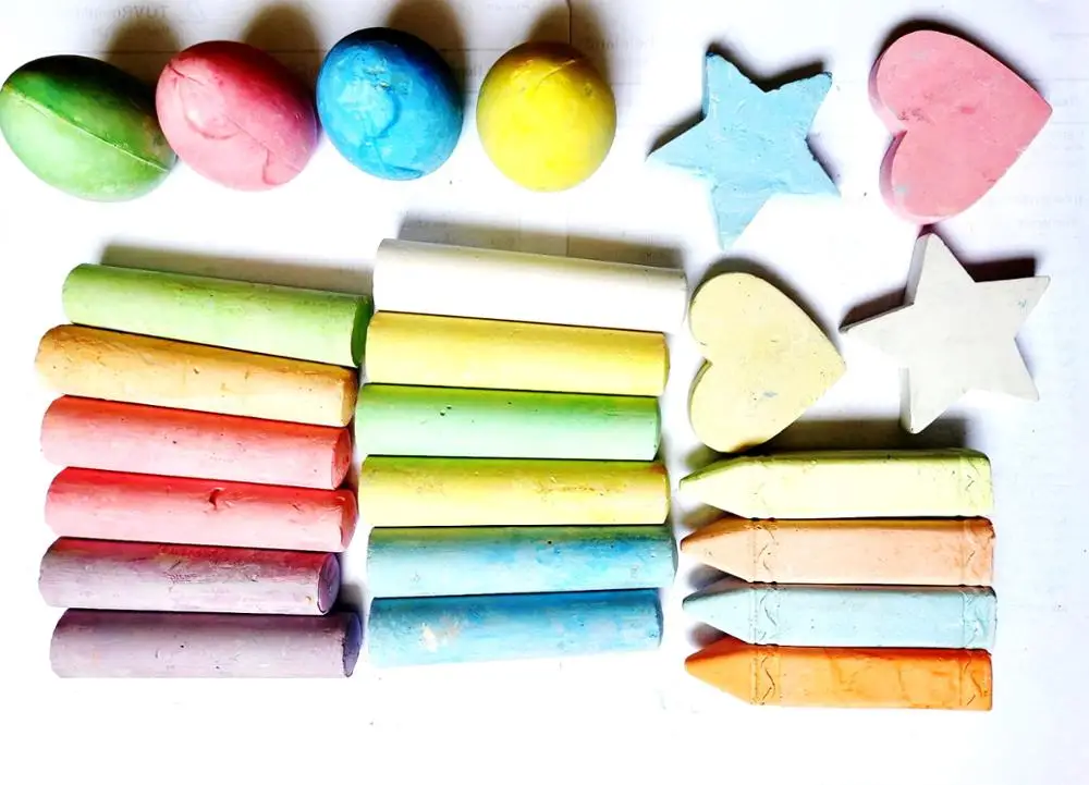  high quality cheap price kids Irregular Shape street promotion gift 24pcs sidewalk