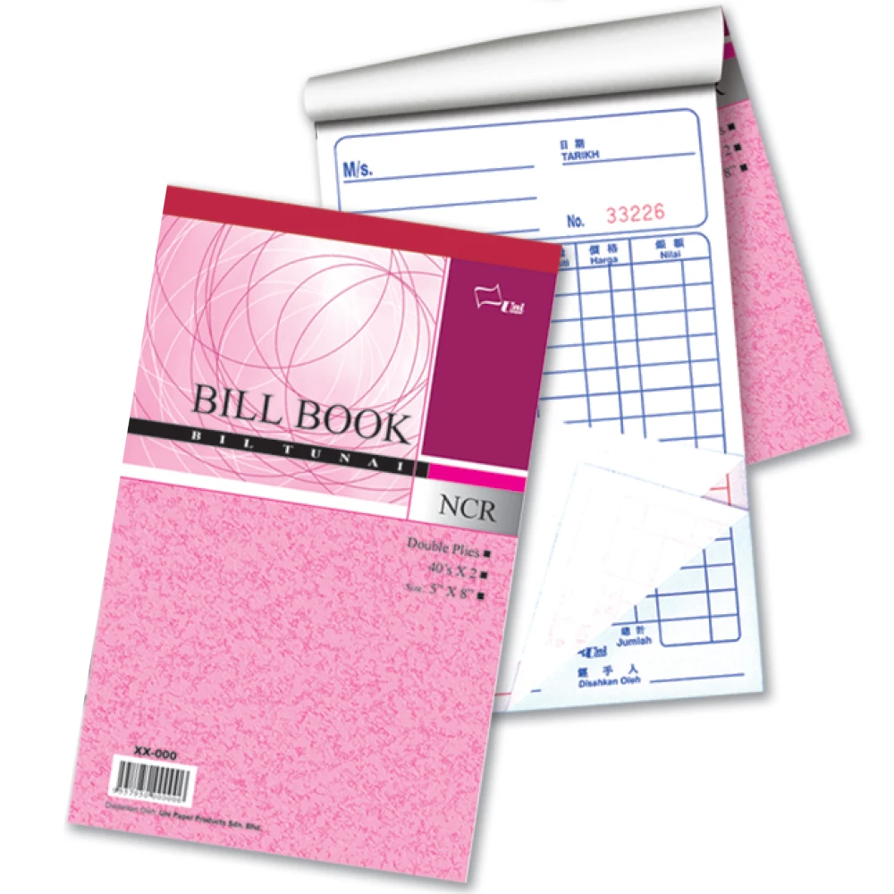 Carbonless Bill Book Bill Receipt Book Carbonless Paper Book