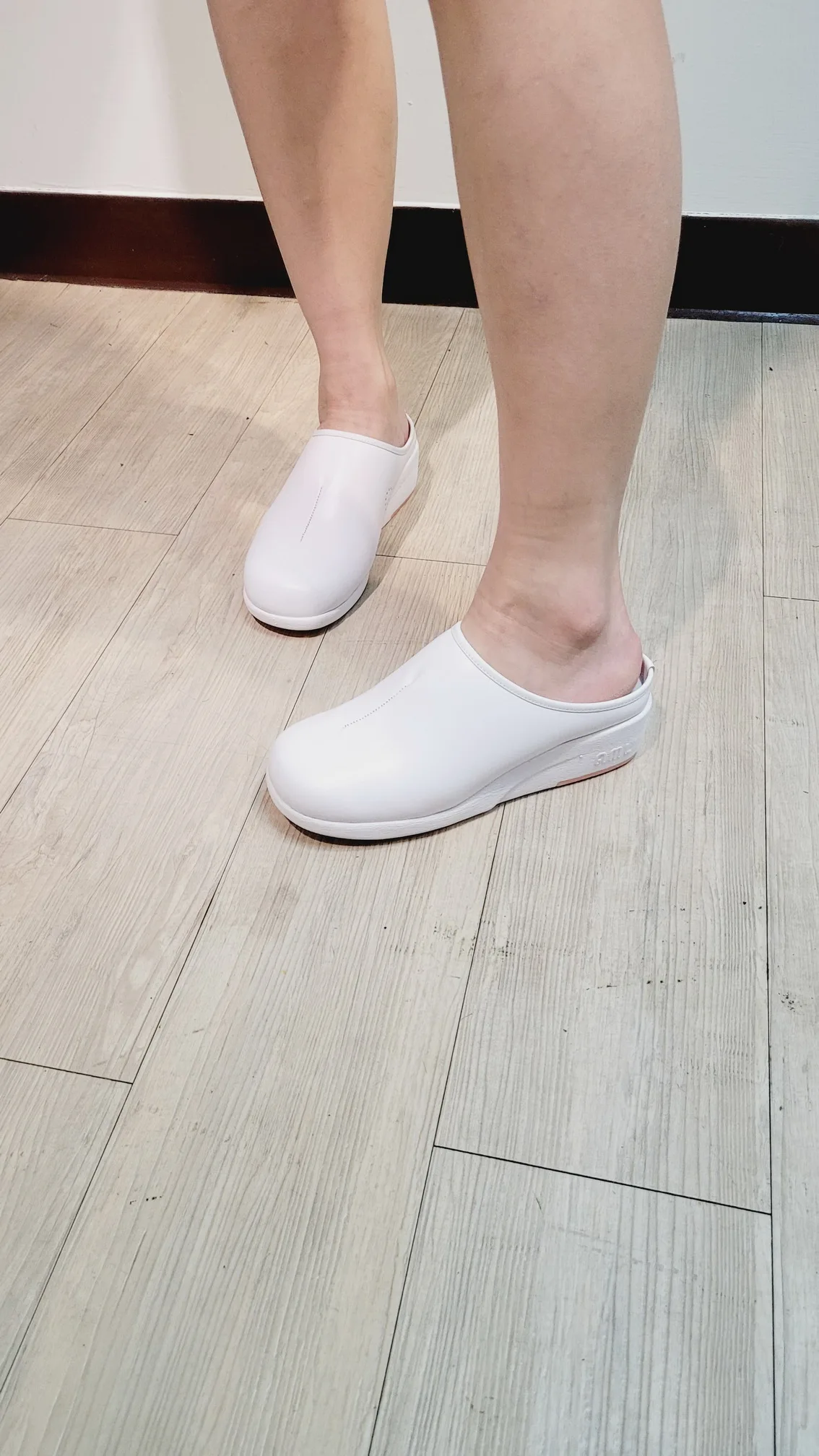 mule shoes safty soft leather microfiber medical nurse doctor shoes