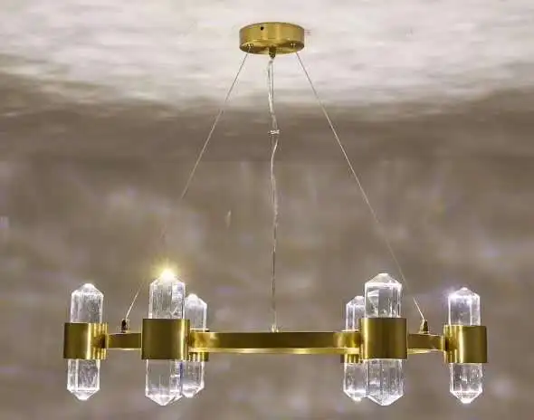 
Hotel customized custom project lamp light hanging chandelier pendant nordic European style 