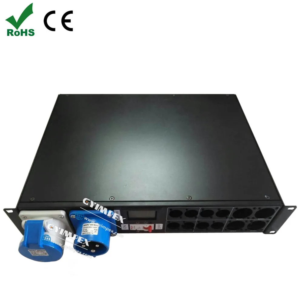 GYIMPEX AUDIO PD380U2  7 single-phase 220v 15A Power distributor for line array speaker system