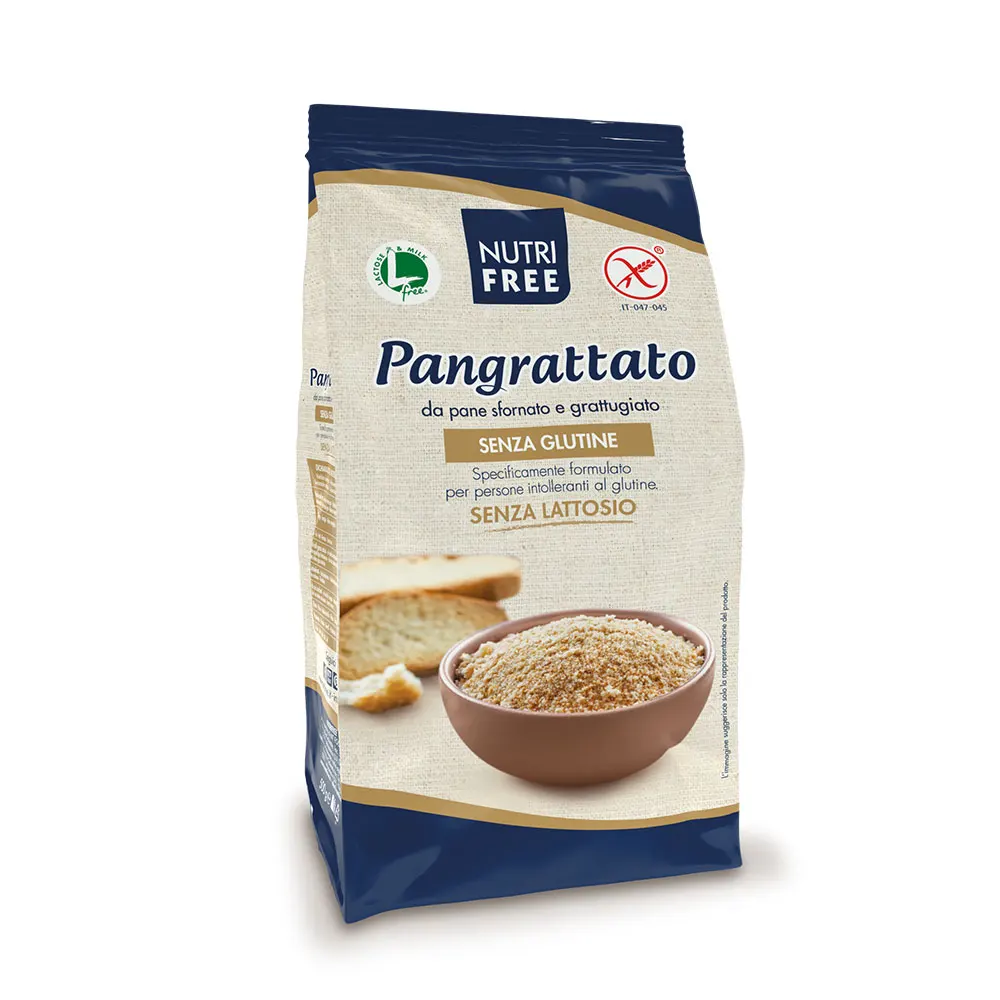 Gluten Free Product Bread CRUMBS Made in Italy 500g Lactose Gluten-free Flour Rice,corn Bag Packaging 0.5 with 9 Shelf Life