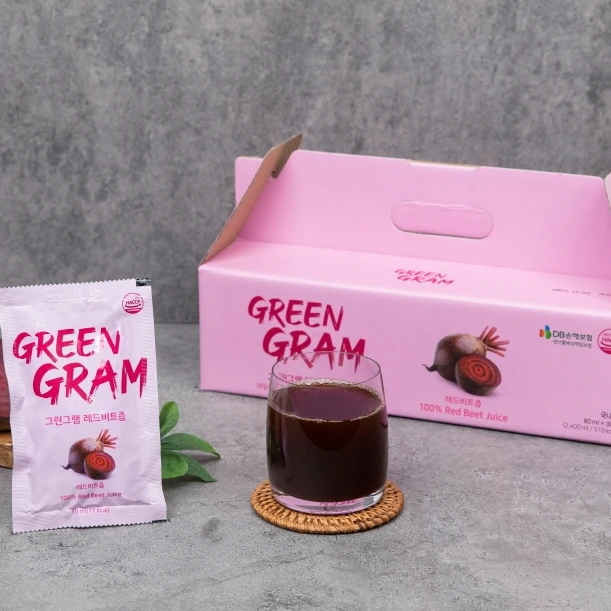 
 Высококачественный зеленый граммовый красный свекольный сок, здоровый овощной сок, Сделано в Корее  