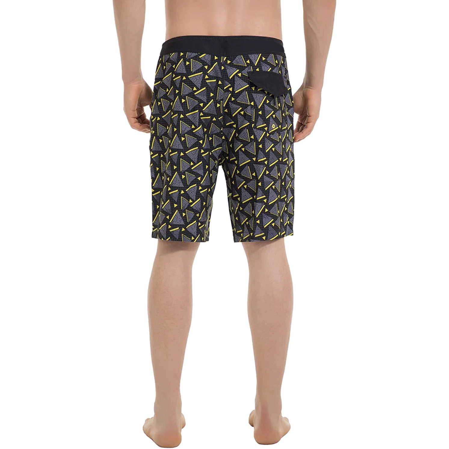  Мужские пляжные шорты водостойкие эластичные для плавания с карманами серфинга
