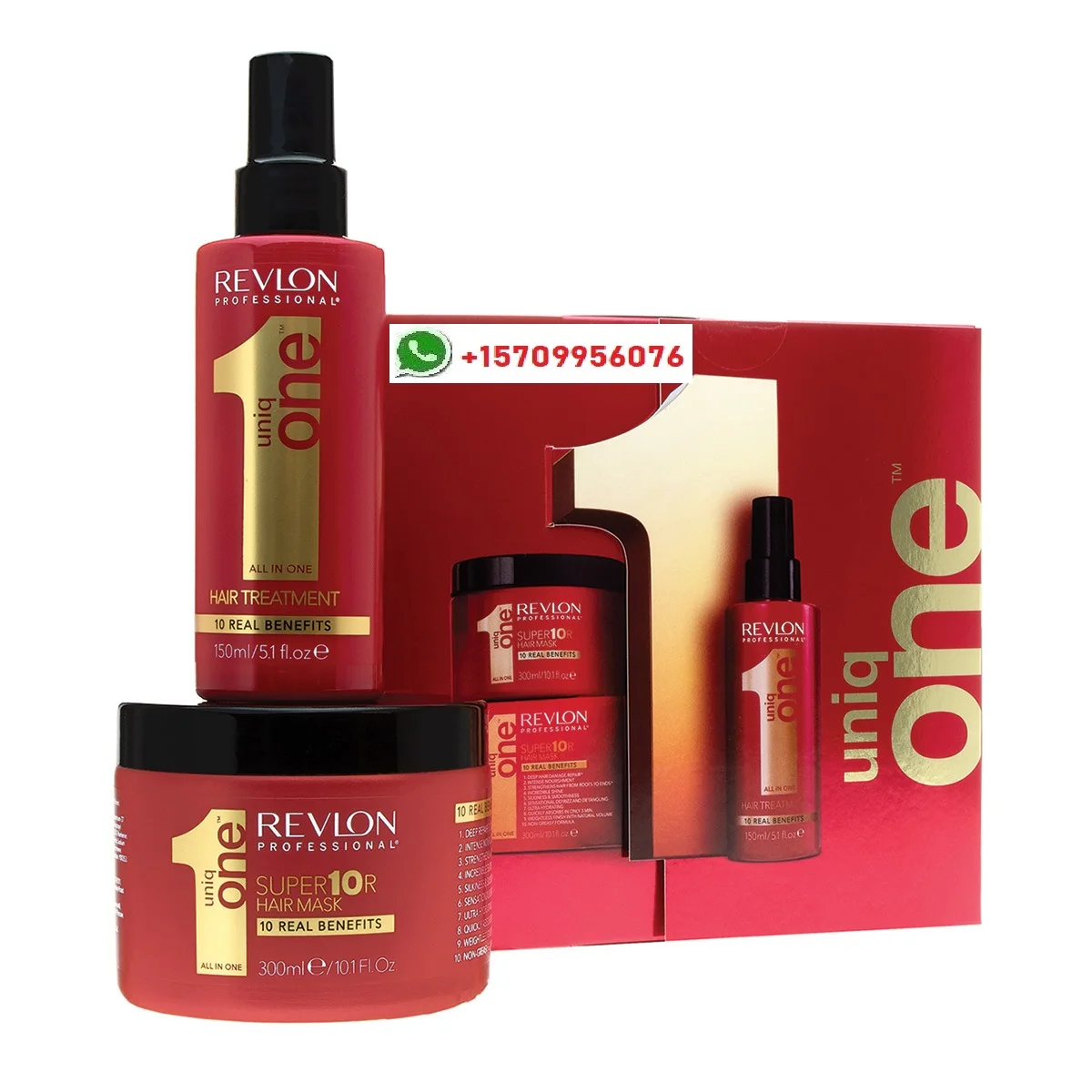 Revlon Professional Uniq One Superior Hair Ma-sk All in One und Coconut Treatment