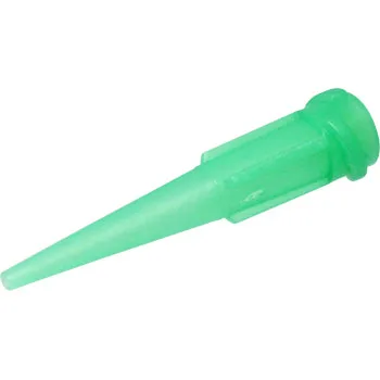 Оптовая продажа, пластиковые конические наконечники 18 г, игла для дозирования клея, конические наконечники