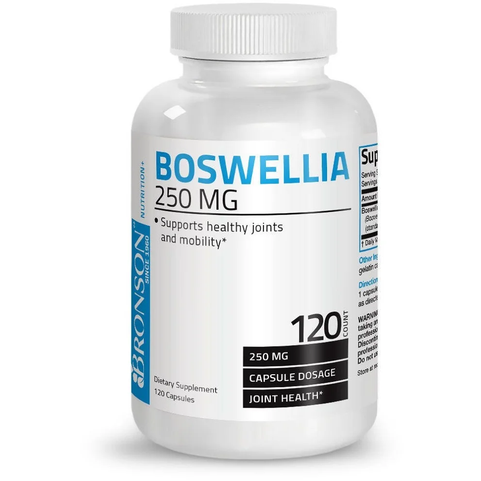 250mg Bronson Vitamins With Boswellia Extract