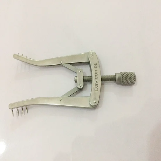 Ретрактор ALLPORT MASTOID 4X4 острые зубцы 7 5 см инструменты для пластиковой хирургии