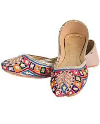 Женский Khussa Mojari плоский с вашим логотипом на