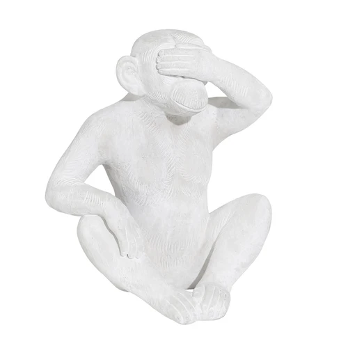 Sagebrook дома S/3 смолы 10 дюймов обезьяна заметить, что у нас нет/сказать «нет»/не слышу фигурка премиум качества по оптовым ценам от поставщика