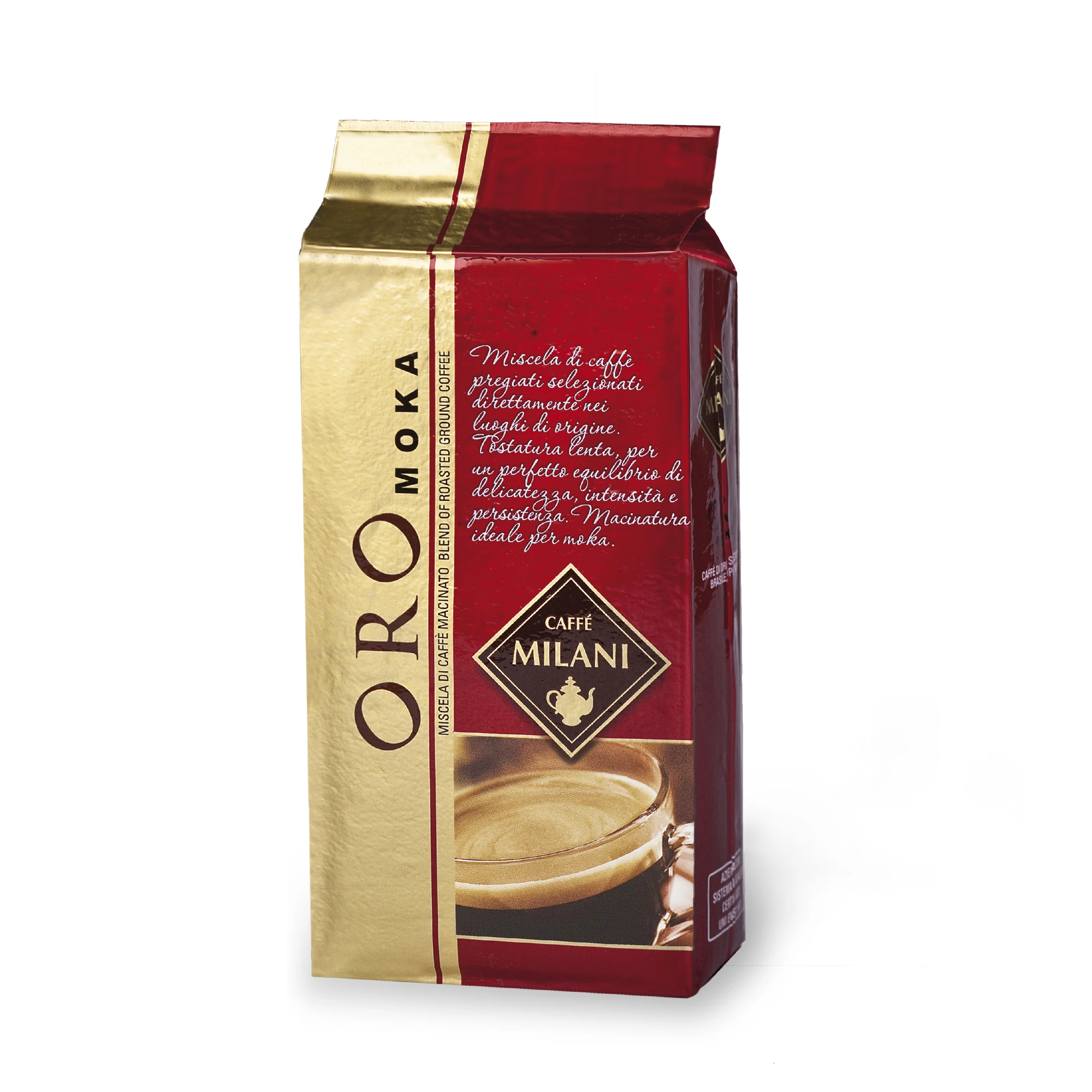 
100% Made in Italy Perfect and Fragrant Harmony Ground Coffee for a Good and Intense Awakening in 250 g Coffee Pack 