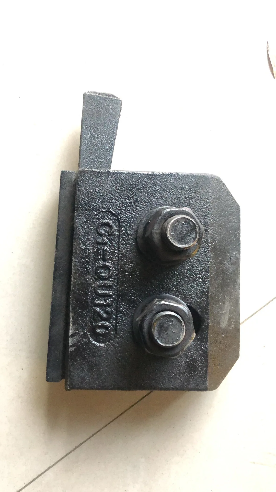 railway spare parts rail pressure clamp device