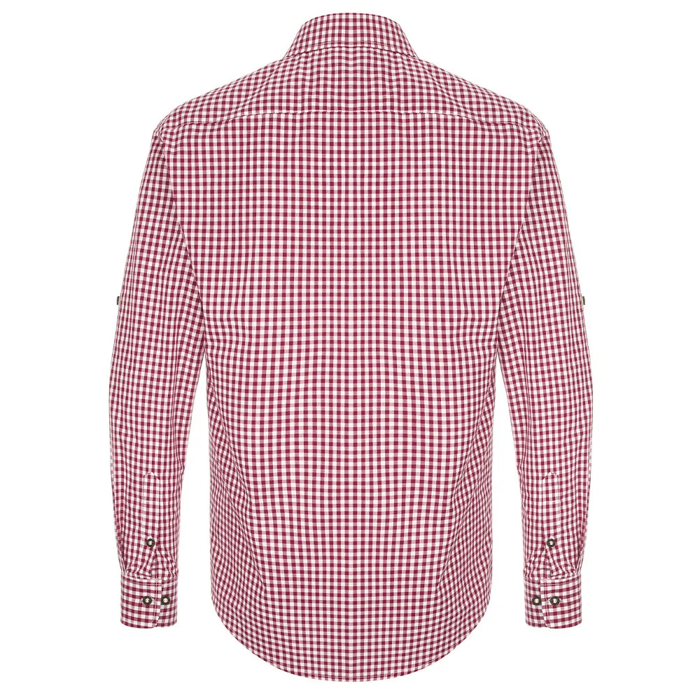 Традиционная немецкая рубашка Trachten Hemden Баварская Мужская Октоберфест хамден мужская клетчатая из 100% хлопка