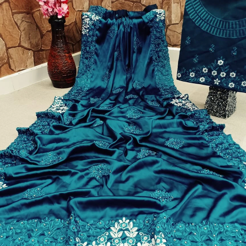New Arrival Mushroom Silk Saree Wholesale Lowest Price Textile Market Surat Ethnic Garment Apparelgarment