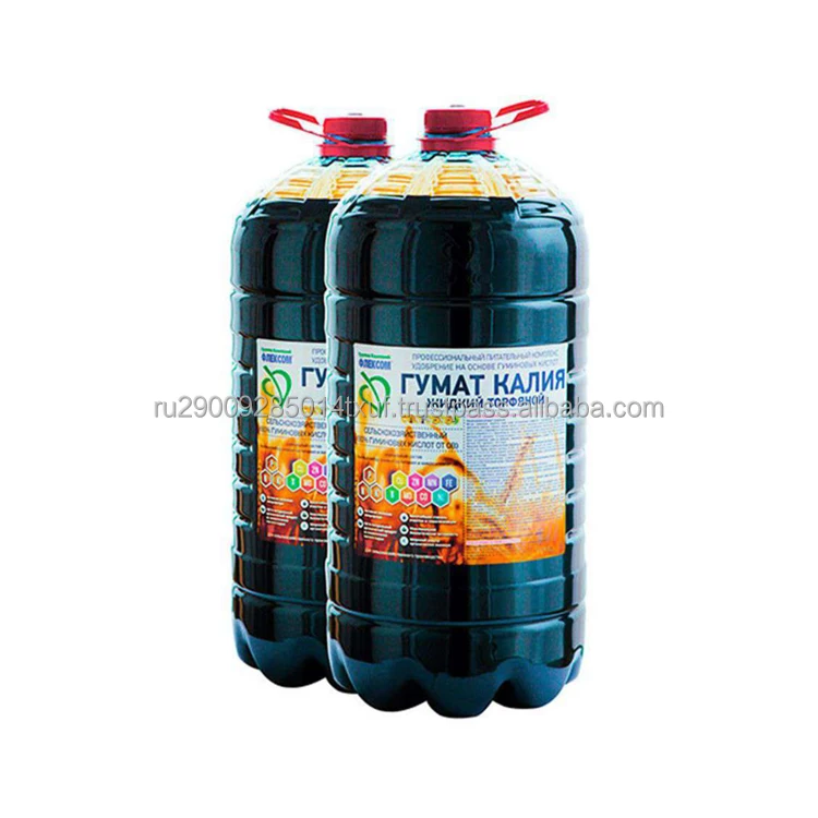 Yield-increasing fertilizer with readily soluble potassium salts of humic and fulvic acids agro fertilizer