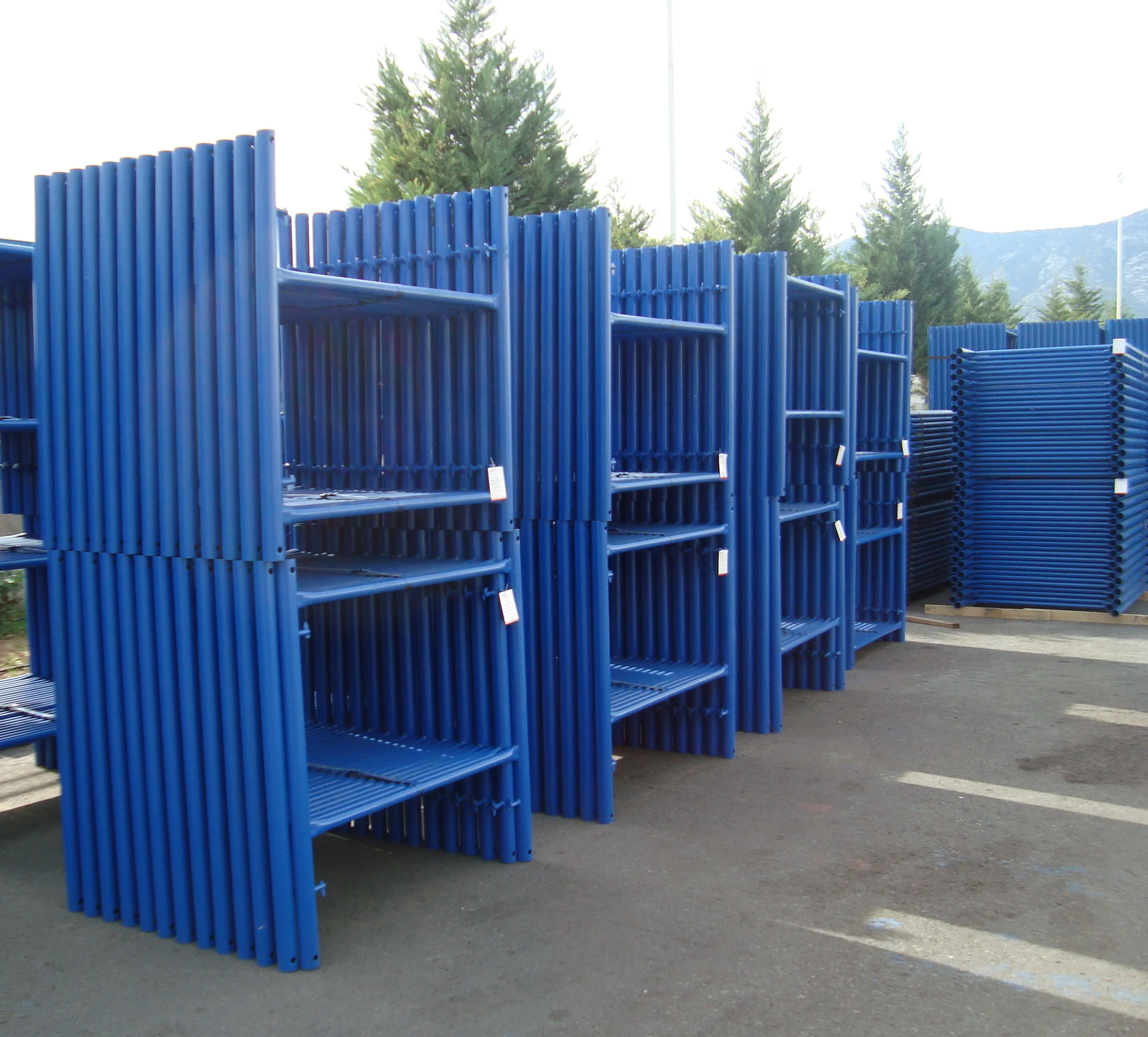 
Static Powder Coated 3 mm H Frame Scaffold Material for Slab Formwork Scaffolding Systems 