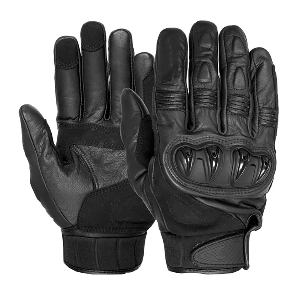 Wholesale high quality custom logo design touchscreen  Motorbike Gloves Universal genuine Leather fancy Motocross  Gloves