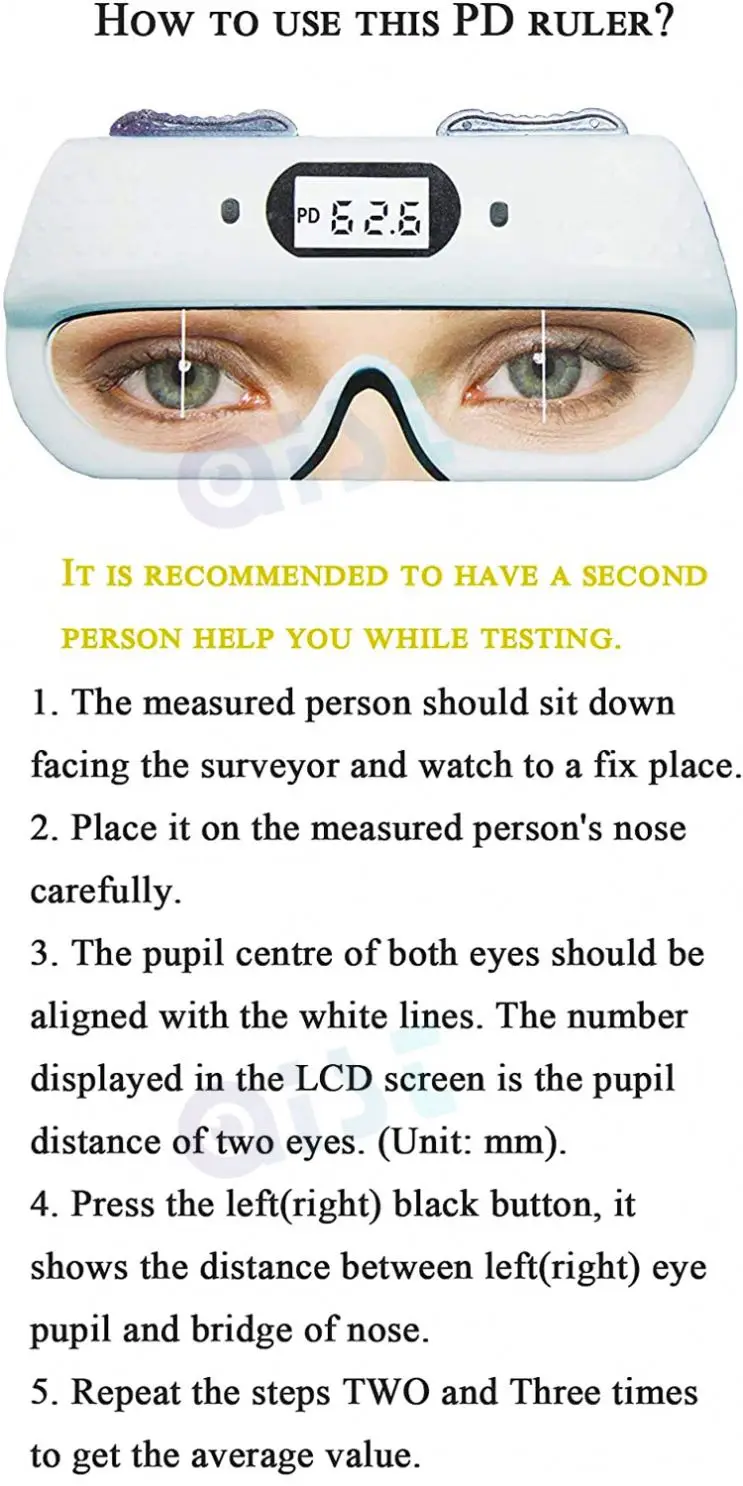 Aist Optical Instruments cp-30 optometry equipment pupilometer digital pd ruler
