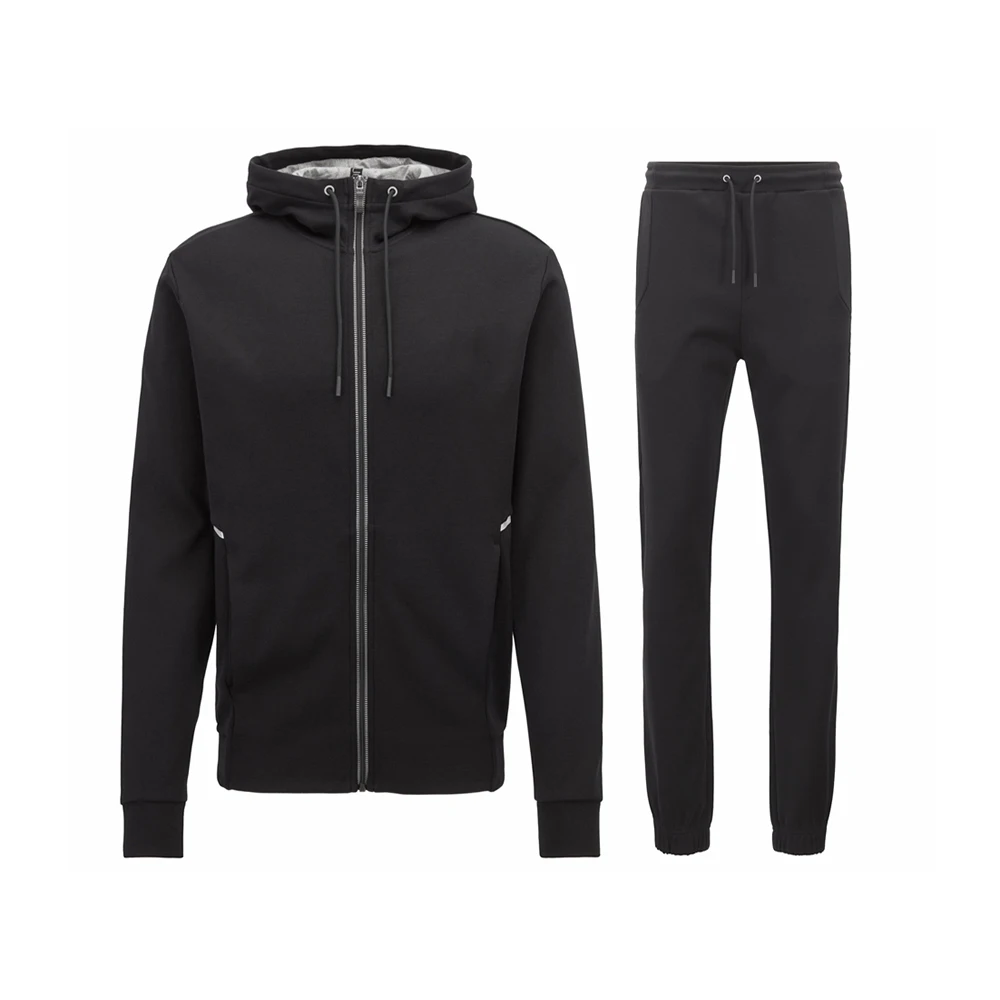 
Hot Sale Latest Design Fleece Made black Color Men Workout Track Suit For Sale 