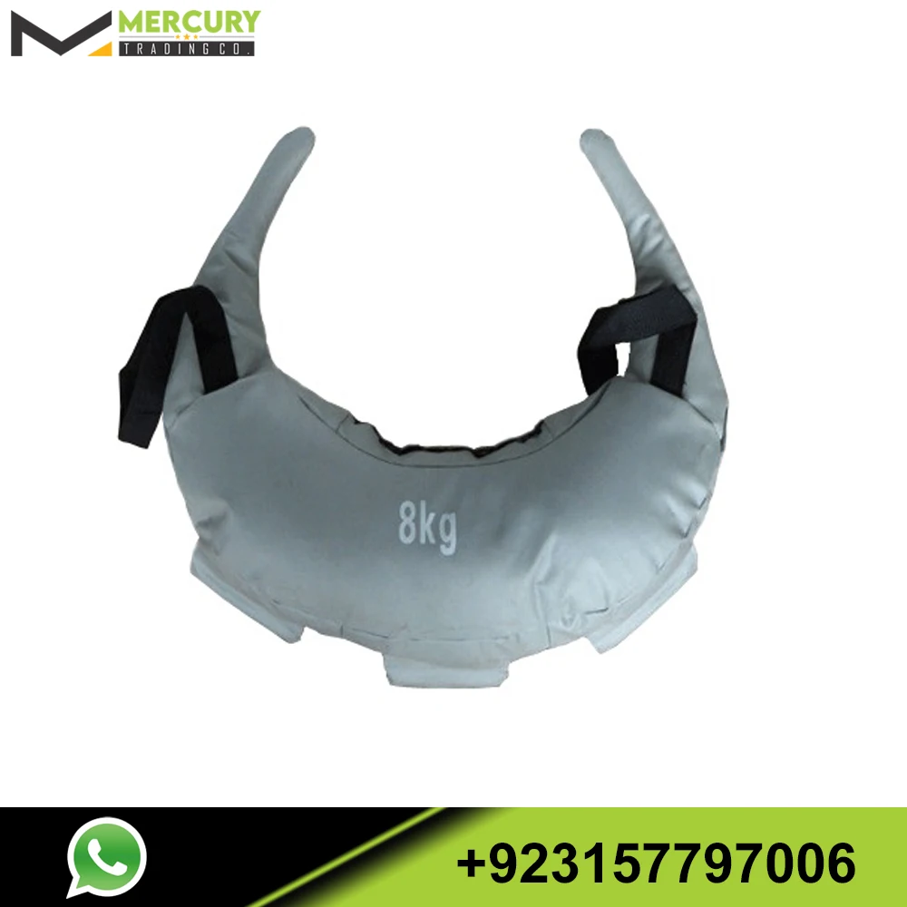 Премиум Болгарская сумка питания для фитнеса тренировочная черного цвета 10 кг