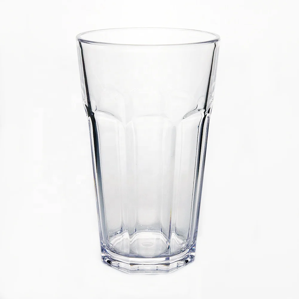 13oz Unbreakable Polycarbonate Plastic Juice Drinking Glass