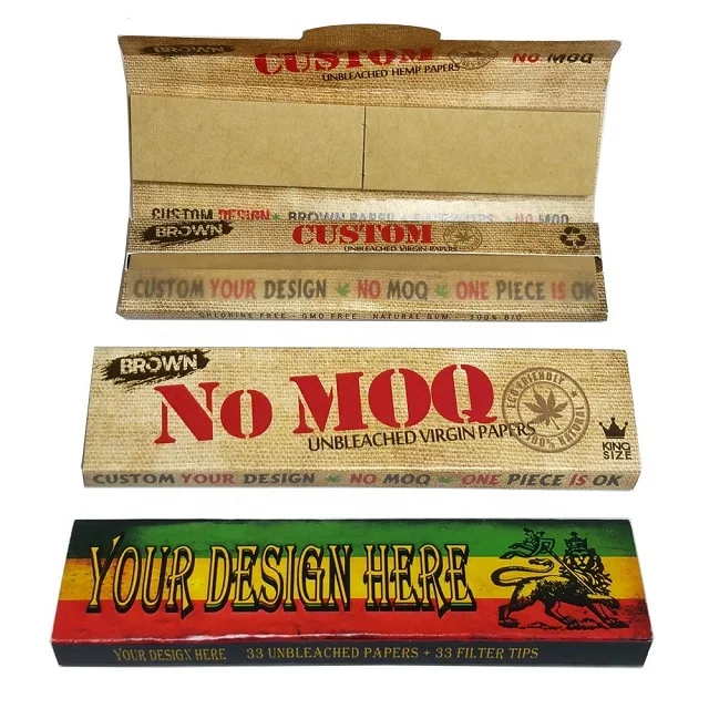 
Natural Flavored Rolling Papers Smoking Custom 78mm 110mm Fruit Chocolate Mint Flavors 