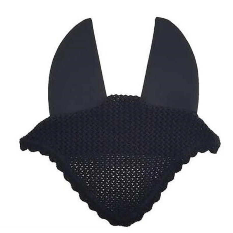 New Professional Soft Cotton Horse Ear Bonnet/Net/Hood Customized Horse Riding Ear Nets