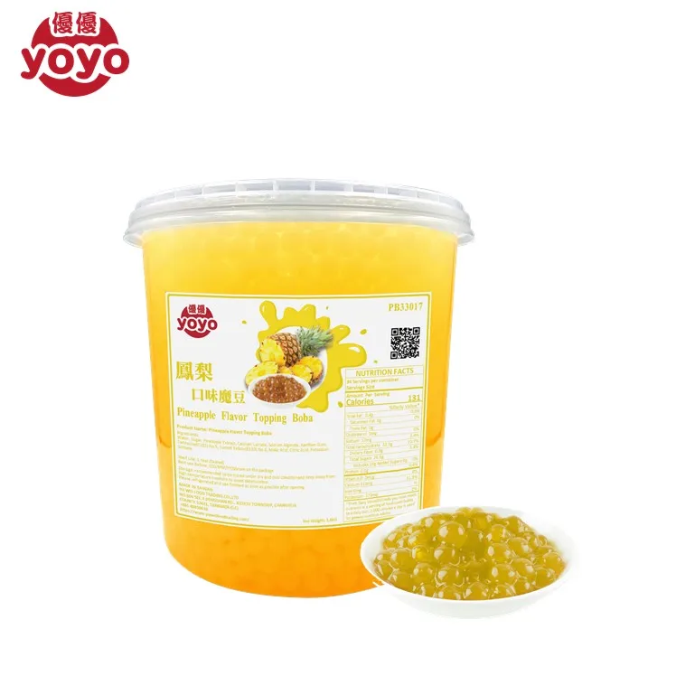  Вкус ананаса всплывающие Мячи Boba
