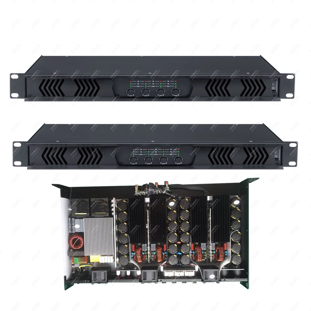 D100 Upgraded Karaoke 4 Channel switching power amp professional audio switch power amplifiers DIGITAL AMPLIFIER