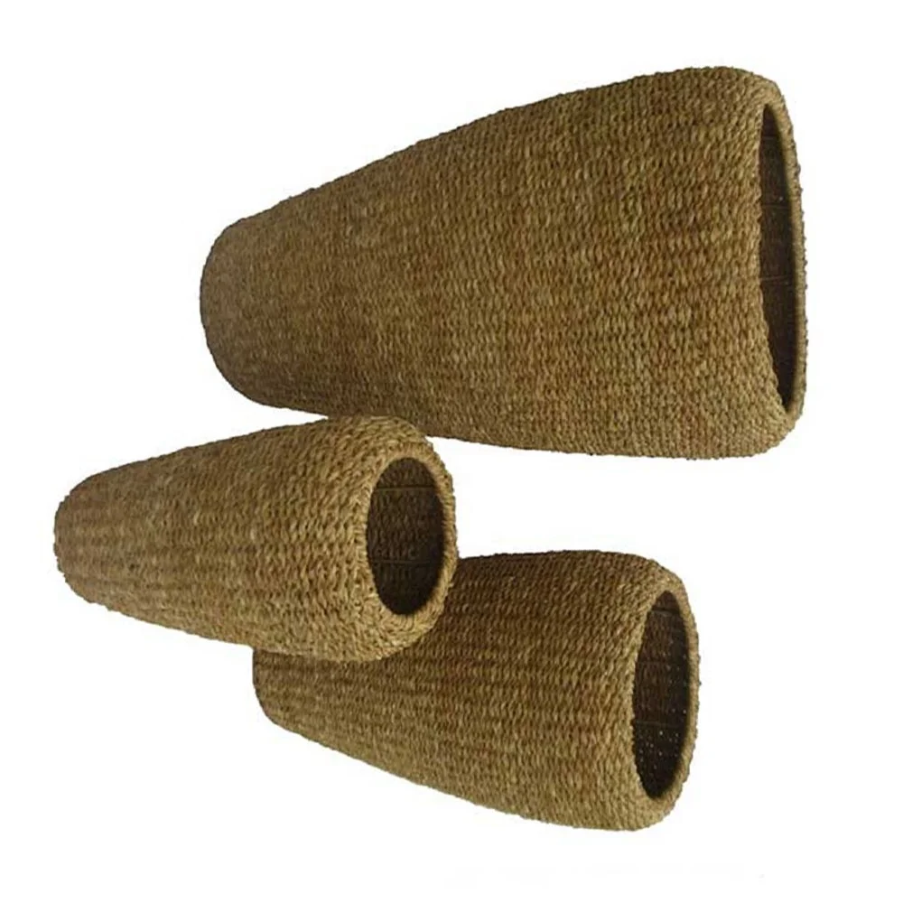 Best quality customized products of seagrass and Tin eco-friendly handmade Cheap Price Flower Top