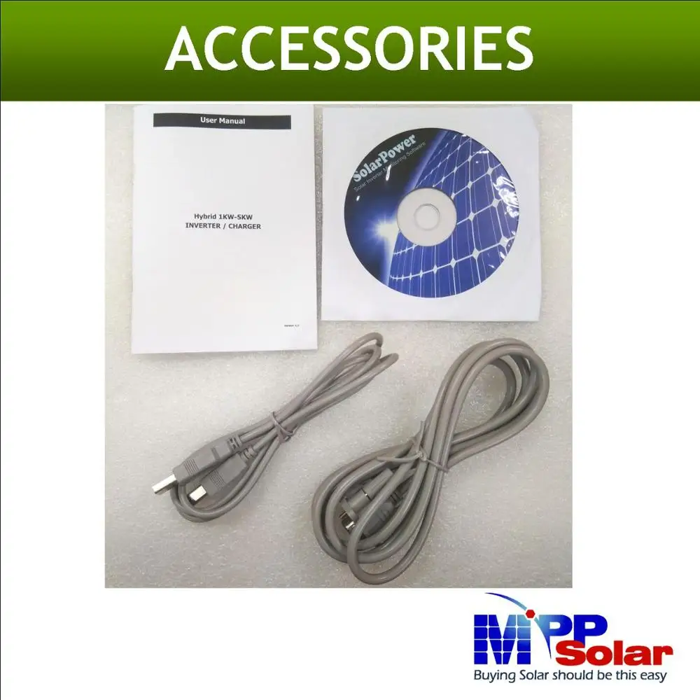 2000w Hybrid Solar inverter 24v 230vac Grid tied solar ineverter + off grid solar inverter