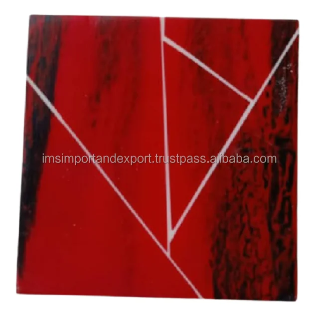 
most selling Resin trending coaster for bulk and wholesale office and home custom logo custom design 