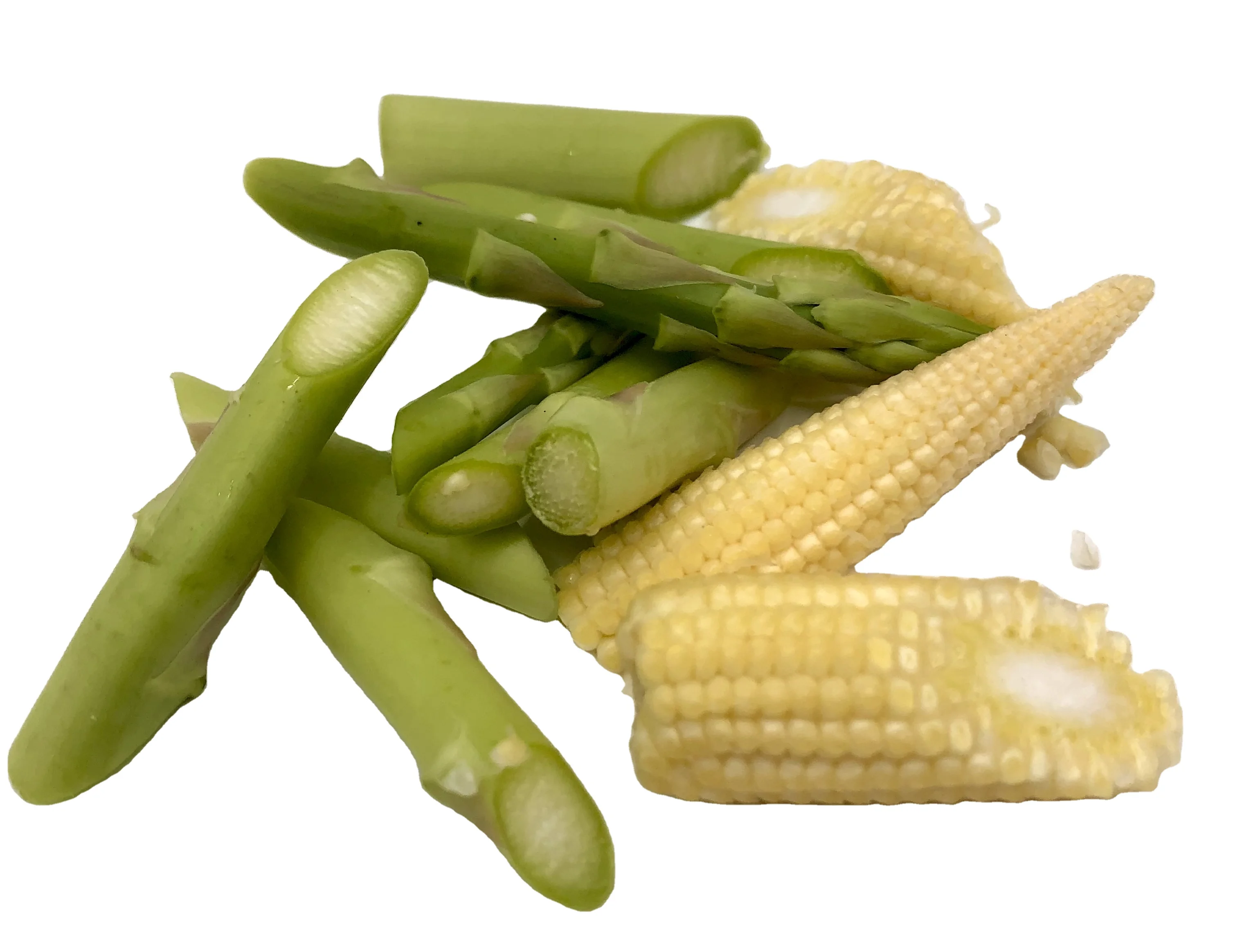 Asparagus, Fresh asparagus & Baby corn