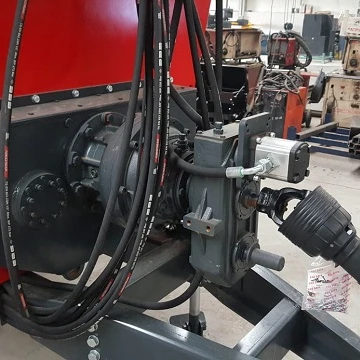 Горизонтальный подающий миксер