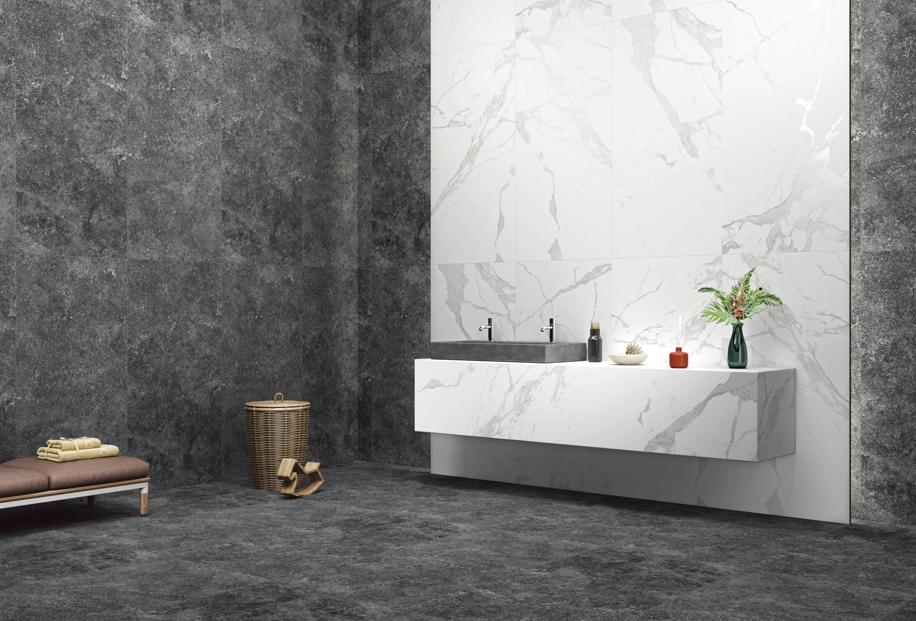 Мраморная плитка керамическая глазурованная для напольного покрытия дома с глянцевым покрытием 600x1200 мм