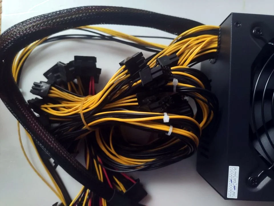 Блок питания 1800 Вт 110 В/220 В для 6 8GPU блок майнинга ATX GPU ETH в