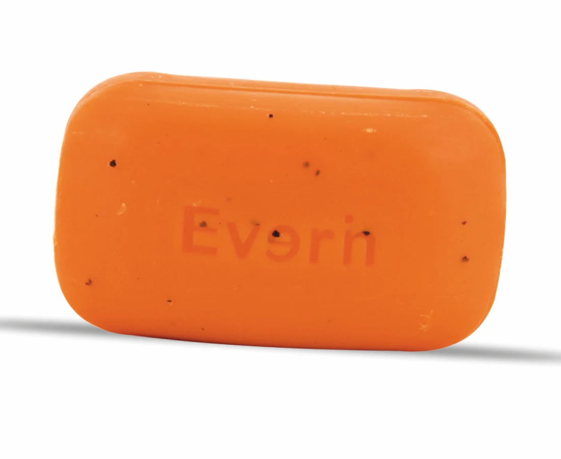 Органическое мыло для купания сияющей и отбеливающей кожи натуральное оранжевое папайя