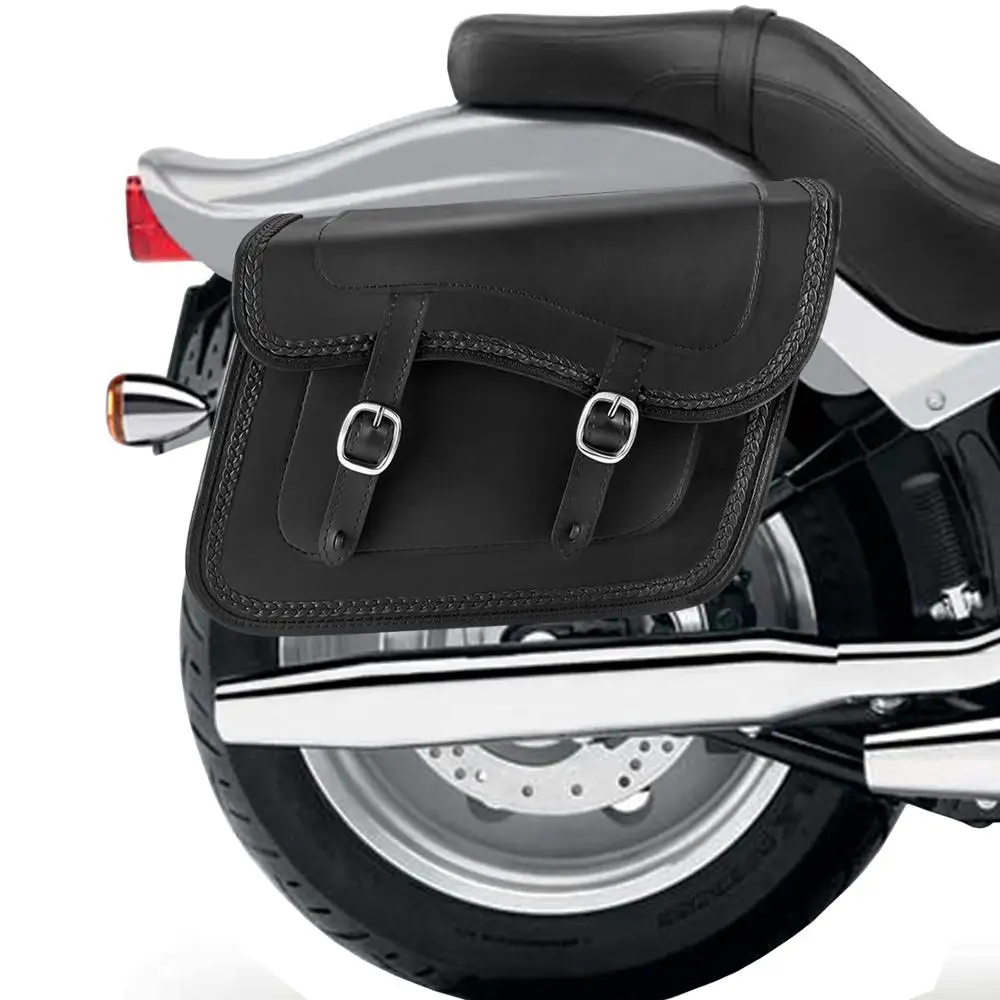  Высококачественные черные L-сумки пара Tek Кожаные Мотоциклетные Panniers велосипедные panniers мотоциклетные сумки Сумка для