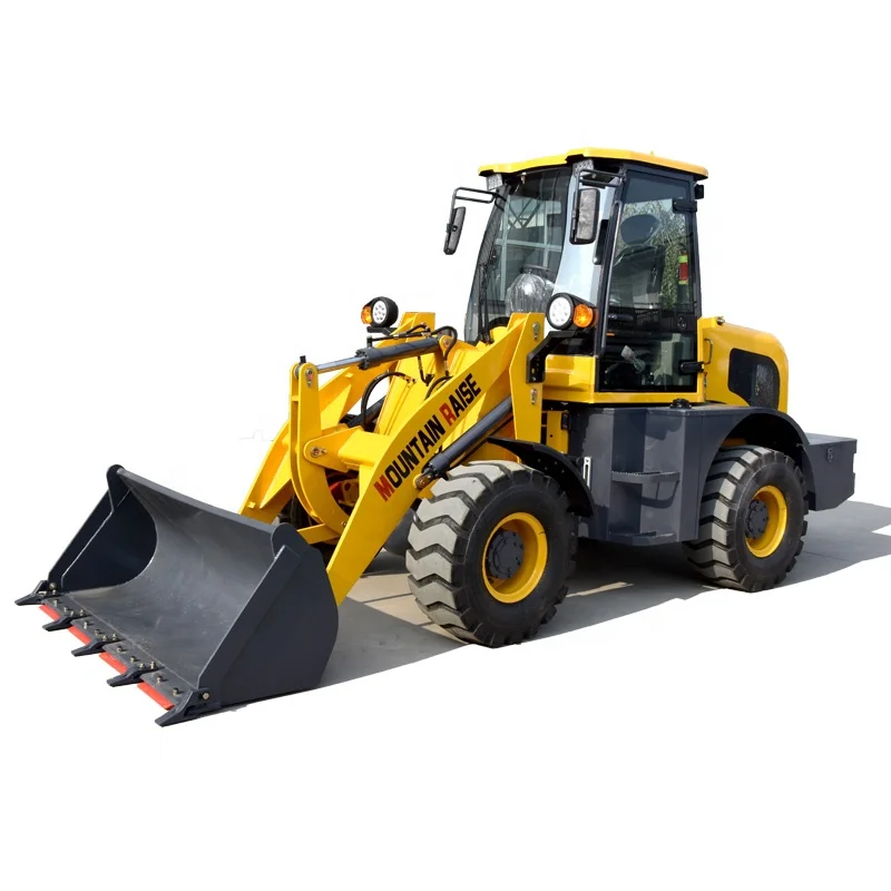 1.6ton mini wheel loader agriculture machinery equipment with air conditioner